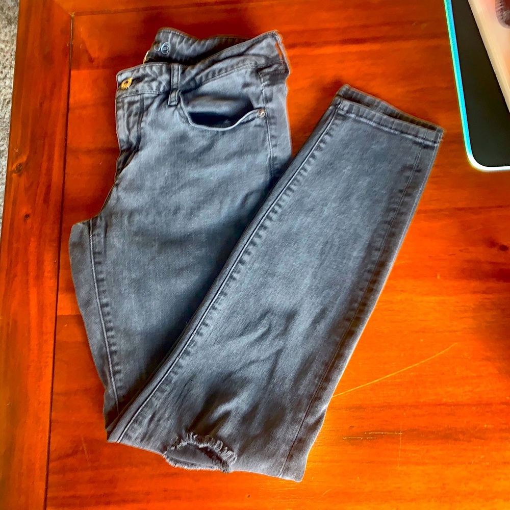 Decree Skinny Jeans with Knee Holes